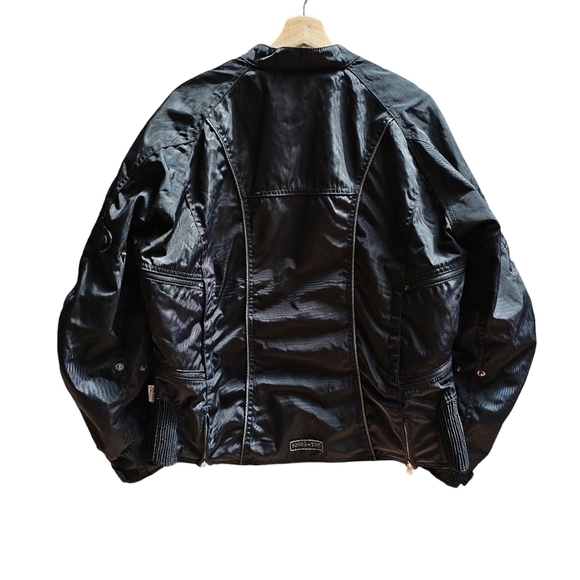 333 Power Trip Motorcycle Motocross Jacket - NO Liner, Black , Size XL - Picture 2 of 16
